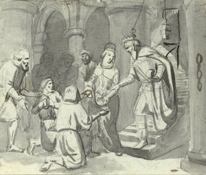 The Miracle of the Flowers of Saint Casilda by Marià Fortuny